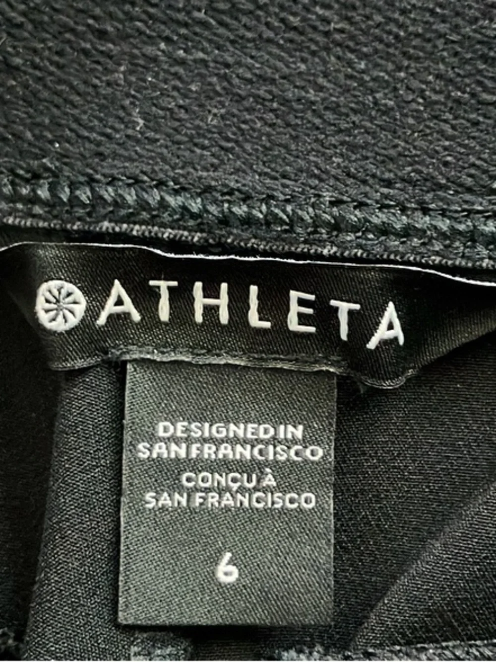 Like New Black Athleta Endless High Rise Cargo Pant, Size 6